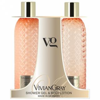 VIVIAN GRAY NEROLI AMBER Shower Gel + Body Lotion 2x300ml - sprchový gel + tělové mléko