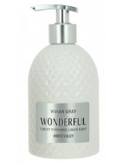 VIVIAN GRAY WHITE VALLEY Wonderful Soap 500ml - luxusní krémové mýdlo s dávkovačem