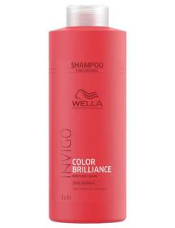 WELLA Invigo Brilliance Color Conditioner Fine Normal 1000ml - balzám na barvené vlasy