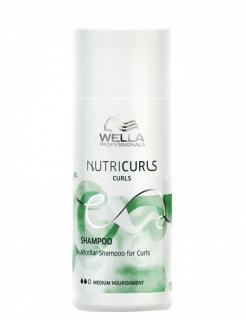 WELLA Nutricurls Curls Shampoo Medium 50ml - micelární šampon pro kudrnaté vlasy