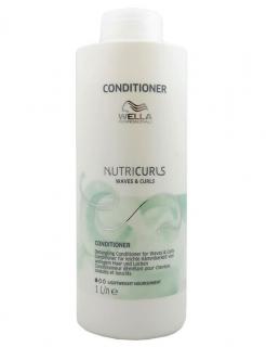WELLA Nutricurls Waves Curls Conditioner Light 1000ml - hydratační kondic. pro kudrnaté a vlnité vlasy
