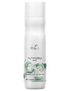 WELLA Nutricurls Waves Shampoo Lightweigh 250ml - šampon pro vlnité vlasy bez sulfátů