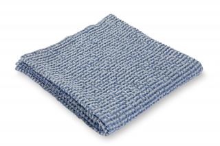 Jemný vaflový ručník, modrý