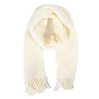 Merino šála model Boucle, ecru