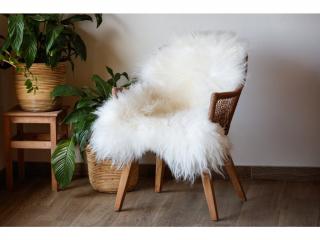 Wooline kožešina sibiřská ovce Iceland 85 x 60 cm bílá