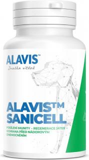 Alavis Sanicell pro psy a kočky 60cps (Přípravek na regeneraci jater, podporu imunity a pro podporu léčby nádorových onemocnění. Vhodný také jako doplněk při léčbě močových kamenů.)