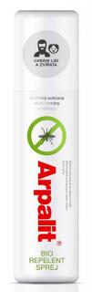 ARPALIT Bio repelent proti komárům a klíšťatům pro lidi a zvířata 150 ml (Repelentní přípravek ve spreji s hnacím plynem. Odpuzuje bodavý hmyz, komáry a klíšťata.)