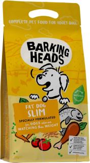 BARKING HEADS Fat Dog Slim 12kg (Dietní krmivo pro dospělé psy s rýží, kuřetem a pstruhem.)
