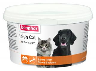 Beaphar Irish cal - vápník 250g  (Kompletní a vyvážený minerální doplněk stravy pro štěňata středních a velkých plemen, pro mladé psy a pro březí a kojící zvířata (fenky a kočky).)