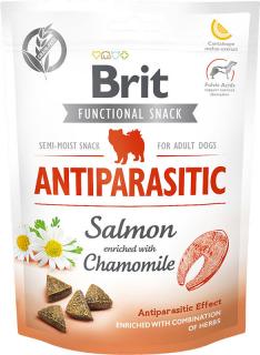 Brit Care Dog Functional Snack Antiparasitic Salmon 150g (Funkční pamlsky s antiparazitárním účinkem.)