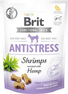 Brit Care Dog Functional Snack Antistress Shrimps 150g (Funkční pamlsky pomáhající kontrolovat stres.)