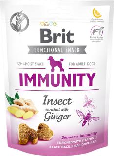Brit Care Dog Functional Snack Immunity Insect 150g (Funkční pamlsky na podporu imunity. )
