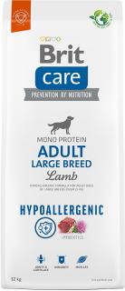 Brit Care Dog Hypoallergenic Adult Large Breed 12kg (Jehněčí a rýže pro dospělé psy velkých plemen (nad 25 kg).)