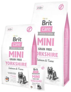 Brit Care Mini Grain Free Yorkshire 2kg (Hypoalergenní krmivo pro jorkšírské teriéry. Bez obilovin.)