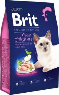 Brit Premium Cat Adult Chicken - 300g (Kompletní prémiové krmivo pro dospělé kočky. Drůbeží.)