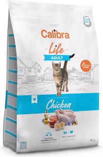 Calibra Cat Life Adult Chicken 1,5kg (Granule pro dospělé kočky s kuřecím včetně čerstvého masa, bez pšenice.)