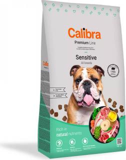 Calibra dog Premium Line SENSITIVE 12kg (Kompletní krmivo pro dospělé psy všech plemen s citlivým zažíváním.)