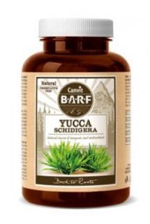 Canvit BARF Yucca Schidigera 160g (Sušený kořen Yucca Schidigera v organické kvalitě pro detoxifikaci organismu.)