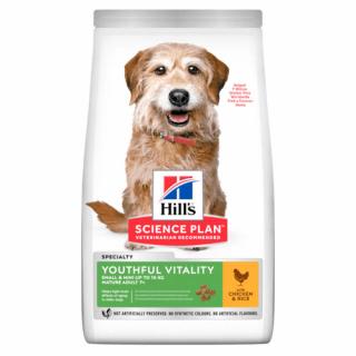 Hill's Ca SP Mature Adult 7+ Youthfull Vitality SmallMini Chicken 1,5kg (Pro staré psy malých a miniaturních plemen - s kuřetem. )