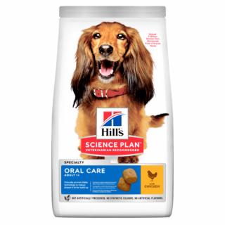 Hill's Ca SP Oral Care Adult Medium Chicken 2kg (Pro dospělé psy středních plemen - s kuřetem. Ochrana před zubním kamenem a plakem.)