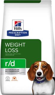 Hill's Canine PD R/D Dry 4kg (Veterinární dieta pro zdravé zhubnutí za pouhých 8 týdnů.)