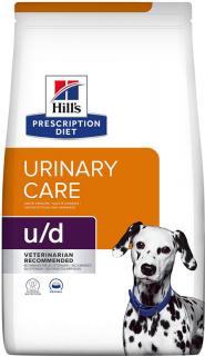 Hill's Canine PD U/D Dry 4kg (Veterinární dieta přispívající ke zdraví močového měchýře vašeho psa.)