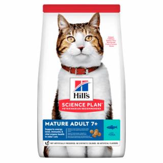 Hill's Fe SP Mature Adult 7+ Cat Tuna 10kg (Pro starší kočky - s tuňákem. )