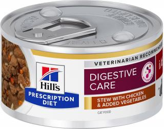 Hill's Feline PD I/D konz. Chicken Stew 82g (Veterinární konzervovaná dieta vyživující střevní mikrobiom a pomáhající zmírnit trávicí potíže.)