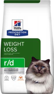 Hill's Feline PD R/D Dry 3kg (Veterinární dieta pro zdravé zhubnutí za pouhé 4 týdny.)