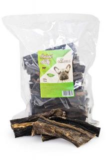 NATURECA pochoutka Hovězí dršťky sušené 15cm 1kg (Nejlepší přírodní pamlsek pro psa s obsahem vitamínů a stopových prvků. )