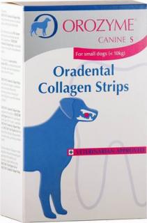 Orozyme žvýkací plátky S - 224g (Enzymatické žvýkací plátky pro psy do 10kg - ústní hygiena.)