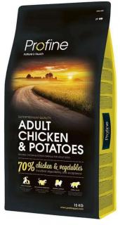 Profine Adult Chicken  Potatoes 15kg (70% kuřecího masa a brambor pro dospělé psy středních plemen.)