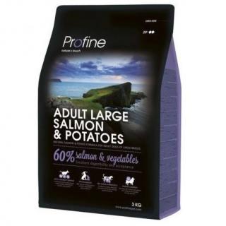 Profine Adult Large Breed Salmon  Potatoes 3kg (60% lososa a brambor pro dospělé psy velkých plemen.)