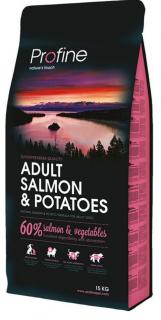 Profine Adult Salmon  Potatoes 15kg (60% lososa a brambor pro dospělé psy středních plemen.)