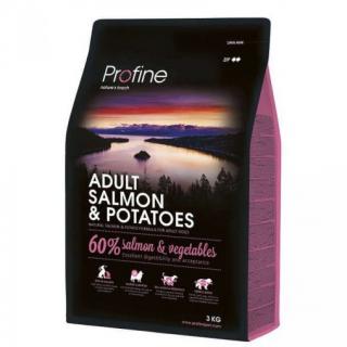 Profine Adult Salmon  Potatoes 3kg (60% lososa a brambor pro dospělé psy středních plemen.)