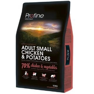 Profine Adult Small Chicken  Potatoes 10kg (70% kuřecího masa a brambor pro dospělé psy malých plemen.)