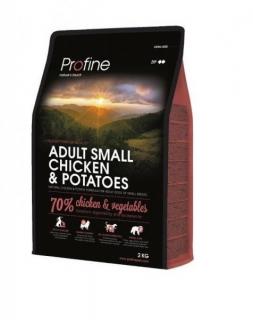 Profine Adult Small Chicken  Potatoes 2kg (70% kuřecího masa a brambor pro dospělé psy malých plemen.)