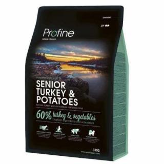 Profine Senior Turkey  Potatoes 3kg (60% krůtího masa a brambor pro seniory.)