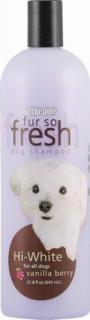 Sergeant´s Fur-So-Fresh Hi-White 532ml (Šampon pro psy s hlubokým čistícím účinkem zvyšující lesk a kvalitu srsti s příjemnou vůní. Zjasňuje bílou barvu srsti.)