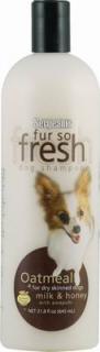 Sergeant´s Fur-So-Fresh Oatmeal 532ml (Šampon pro psy s hlubokým čistícím účinkem zvyšující lesk a kvalitu srsti s příjemnou vůní. Proti svědění s výtažkem Awaphui, zvlhčuje a a zjemňuje suchou kůži.)