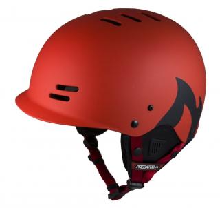 Helma Predator FR7-W Barva: Červená, Velikost: L / XL ( 53 - 60 cm )