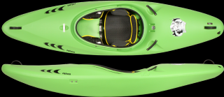 Kajak Prijon Curve Creek 3.5 Sport červený Barva: Zelená