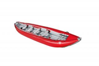 Kutlíci Rio prodloužená nafukovací kanoe Barva: Červená