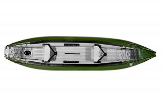 Kutlíci Rio rozšířená nafukovací kanoe Barva: Zelená