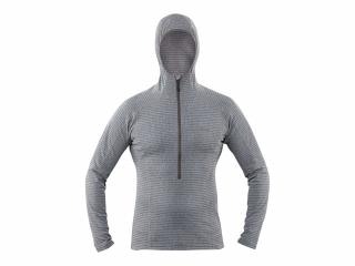 Mikina Tilak Mera s kapucí Barva: Dark grey melange, Velikost: 2XL