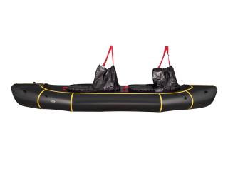 Packraft MRS Barracuda R2 PRO (odnímatelný kokpit) Barva: Černá / Modré spoje