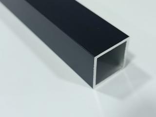 HLINÍKOVÝ PROFIL HPO 20x20x1,5mm ČERNÝ ELOX