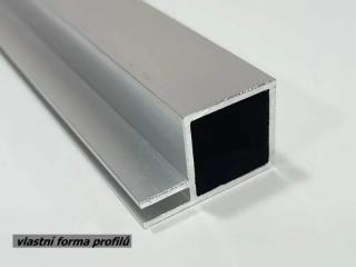 HLINÍKOVÝ PROFIL HPU1 20x20x1,5mm PŘÍRODNÍ