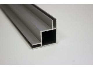 HLINÍKOVÝ PROFIL HPU3  20x20x1,5mm STŘÍBRNÝ ELOX