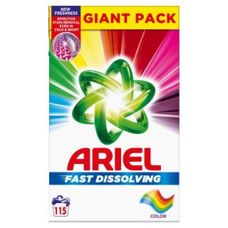 Ariel prací prášek BOX, 6,325 kg, 115 PD Color